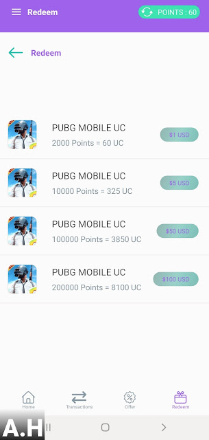 اشحن شدات ببجي واربح المال بكل بساطة عن طريق تطبيق Big Reward الخرافي للاندرويد